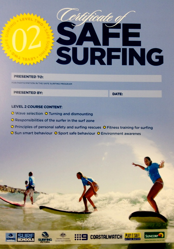safe surfing level two certification